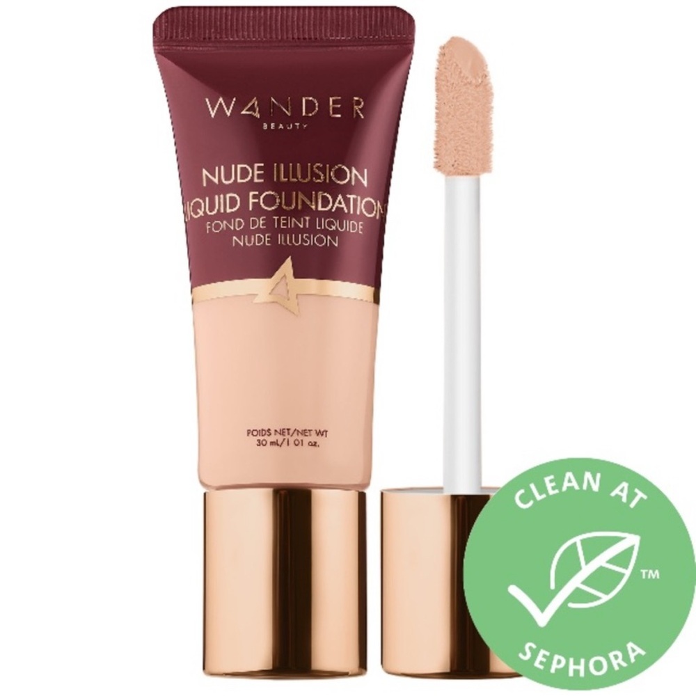 New in Box and Sealed - Wander Beauty Nude Illusion Foundation in Light